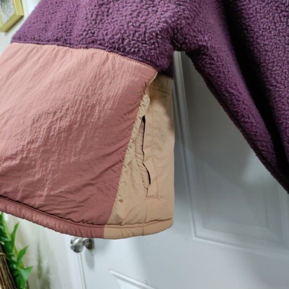 NWOT Fabletics Mallory Fleece Pullover Half Zip Top XL - Picture 7 of 11